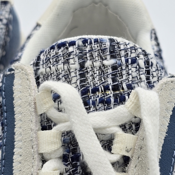 Dolce Vita Dolan Platform Sneakers, Navy Blue Multi Woven, Women's 9 - Picture 6 of 16